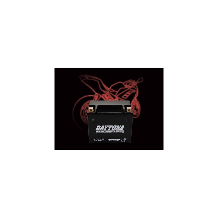 Daytona (デイトナ) ハイパフォーマンスバッテリー DYTX12-BS/液入充電済み 92885 | DAYTONA（バイク用品）