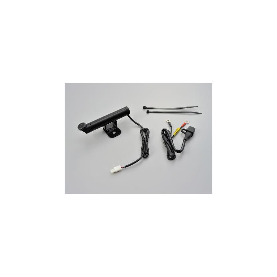 Daytona (デイトナ) マルチバーUSB ショートSHクランプ BK 93382 | DAYTONA（バイク用品）