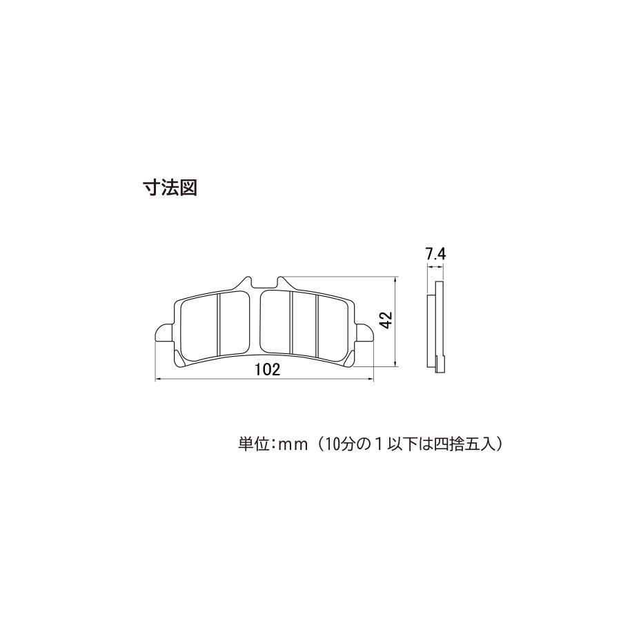 デイトナ ゴールデンパッドX(F)GSX-S1000  97160 | DAYTONA（バイク用品） | 02
