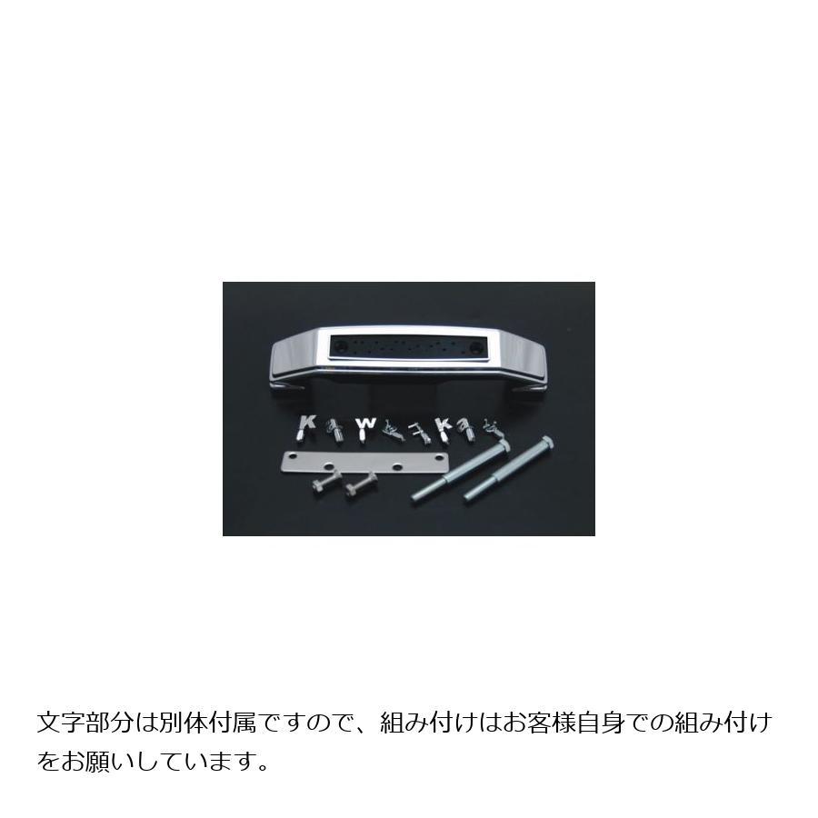 ドレミコレクション フォークカバーエンブレム メッキ ステー付 ZEPHYR750/400/＆chi; 20062 | 