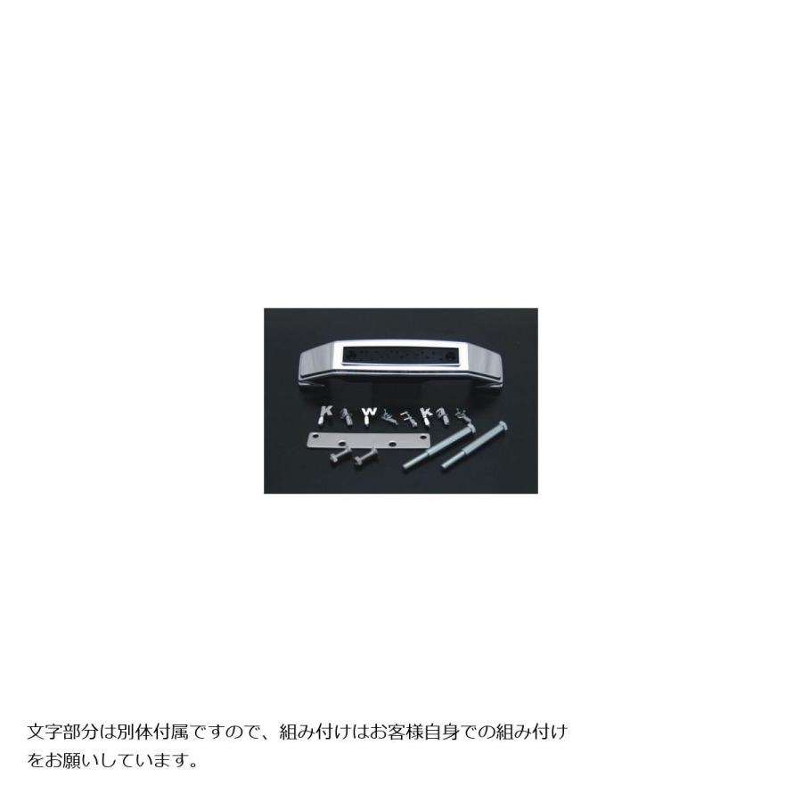 ドレミコレクション フォークカバーエンブレム メッキ ステー付 ZEPHYR1100 30022 | DOREMI COLLECTION