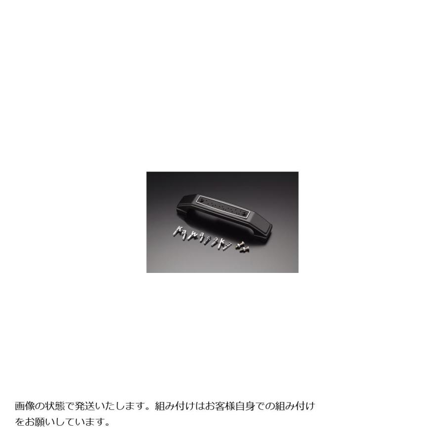 ドレミコレクション フォークカバーエンブレム ブラック Kawasaki(小文字) 98104 | DOREMI COLLECTION