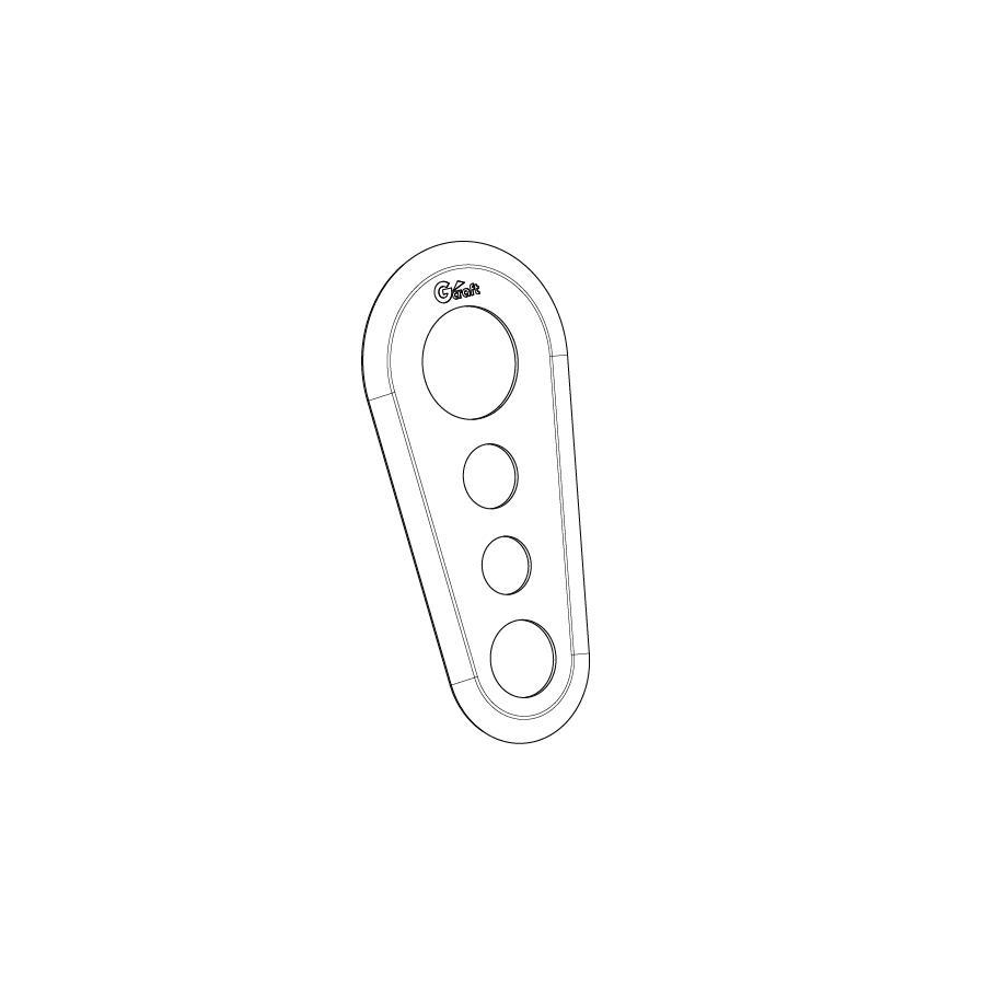 Gクラフト (ジークラフト) ヒールプレート モンキー125 31252 |  | 01