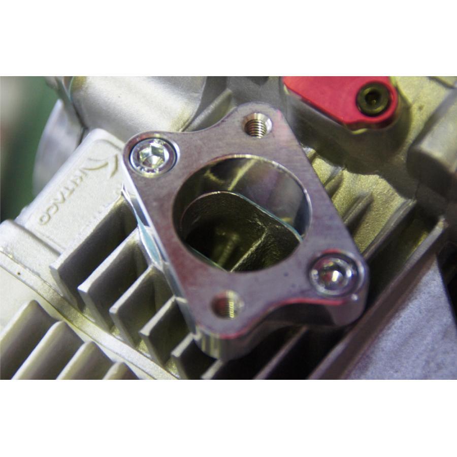 Gクラフト (ジークラフト) マニホールドスペーサー KITACO (キタコ)DOHC(88/125cc)用 車種汎用 37111 | Gcraft | 01
