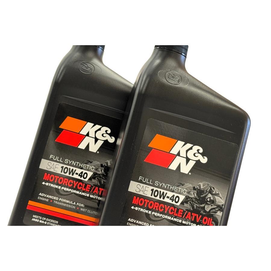 ケーアンドエヌ 化学合成エンジンオイル 10W-40 1クォート(945ml) 108062 |  | 03