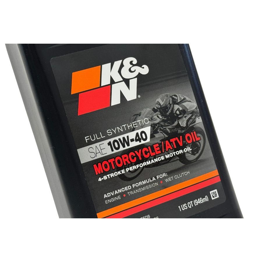 ケーアンドエヌ 化学合成エンジンオイル 10W-40 1クォート(945ml) 108062 |  | 04