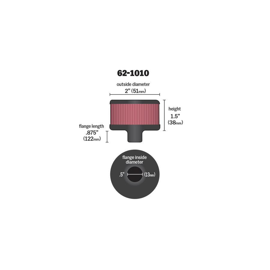 ケーアンドエヌ ブリーザー/ラバー ＆phi;13(51X38)セロー/ブロンコ/FTR223(AI) 62-1010 |  | 05