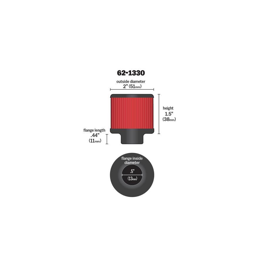 [特価品]ケーアンドエヌ ブリーザー/クローム ＆phi;13(51X38) メス TW200/225 62-1330 |  | 04