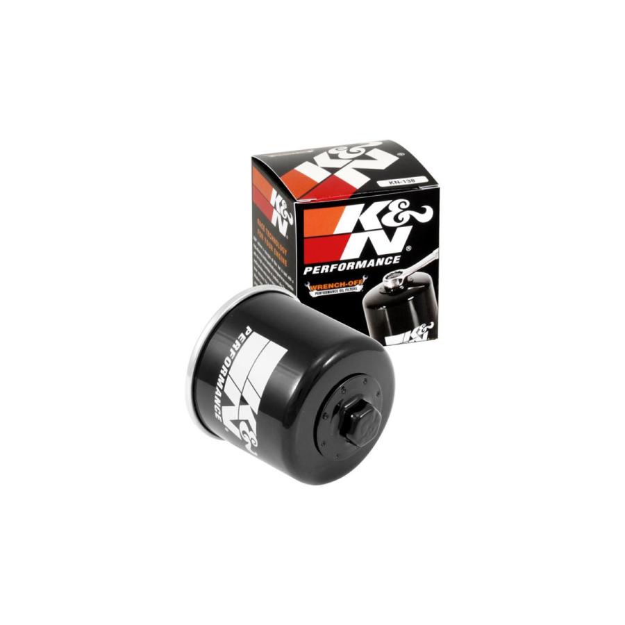 K&N (ケーアンドエヌ) オイルフィルター ブラック GSX1400・GSX1300R・GSXR1000 etc KN-138 |  | 02