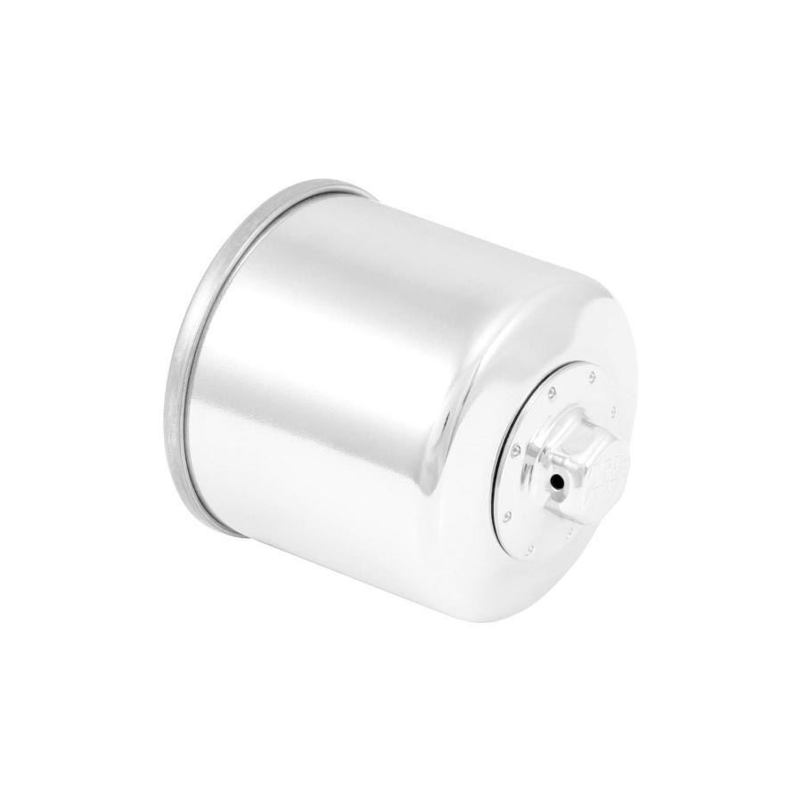 K&N (ケーアンドエヌ) OILフィルター/クローム GSX1400・GSX1300R・GSXR1000 etc KN-138C | 