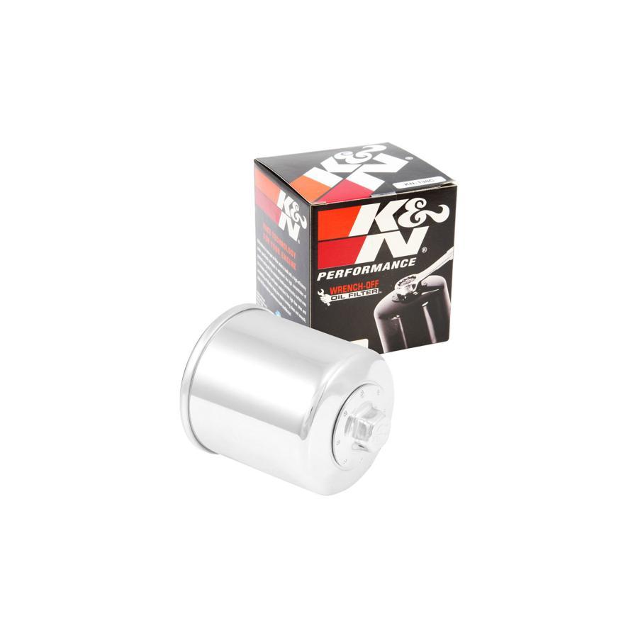 K&N (ケーアンドエヌ) OILフィルター/クローム GSX1400・GSX1300R・GSXR1000 etc KN-138C |  | 02
