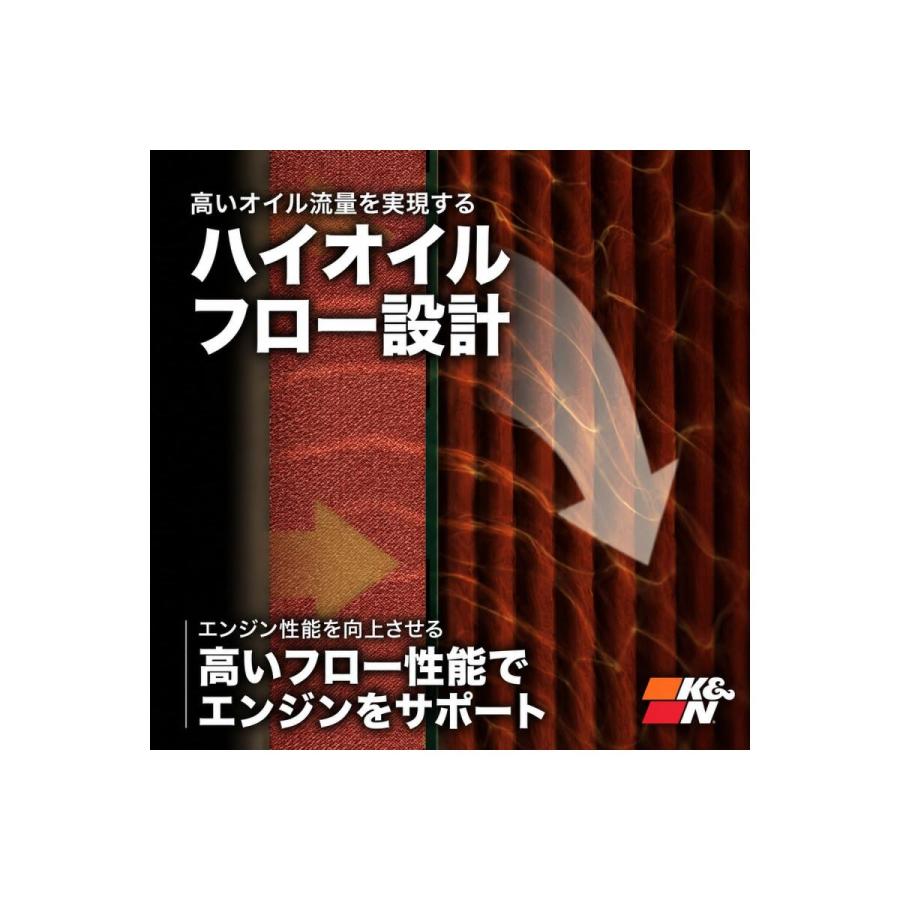 ケーアンドエヌ OILフィルター ブラック K1300/K1200GT/S/R/RS/S1000RR KN-160 |  | 05
