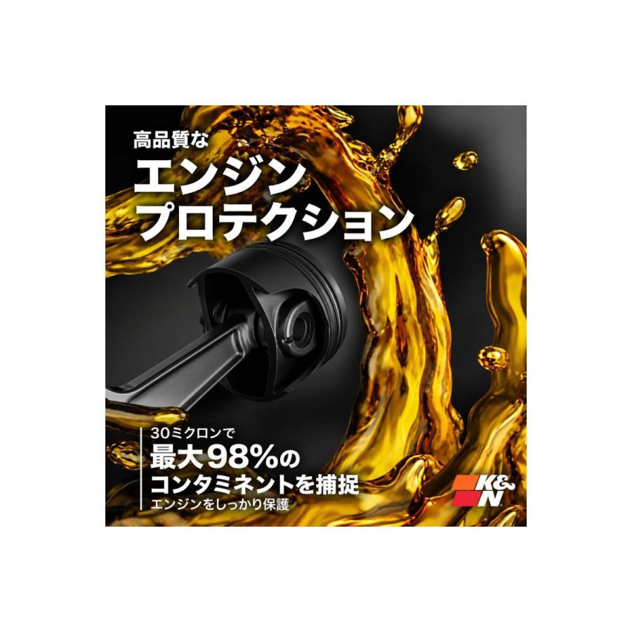 ケーアンドエヌ OILフィルター ブラック K1300/K1200GT/S/R/RS/S1000RR KN-160 |  | 06
