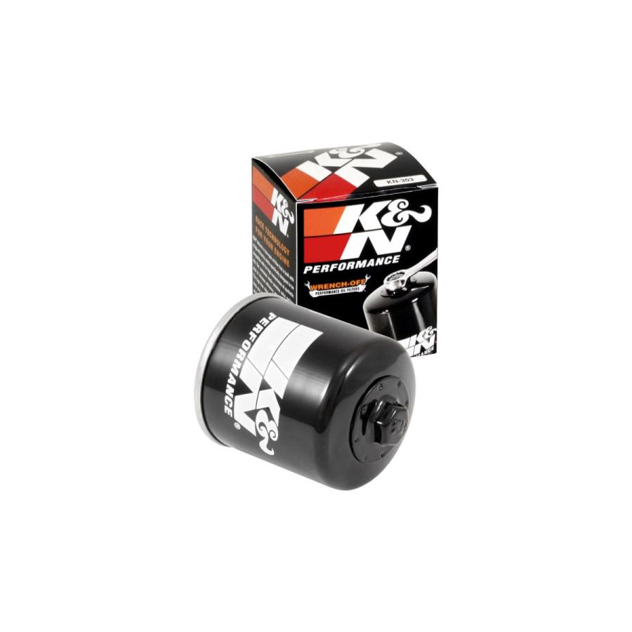 K&N (ケーアンドエヌ) オイルフィルター ブラック Ninja250 13-17・CB400SF・XJR400/S/R・ZRX400/2 etc KN-303 |  | 02