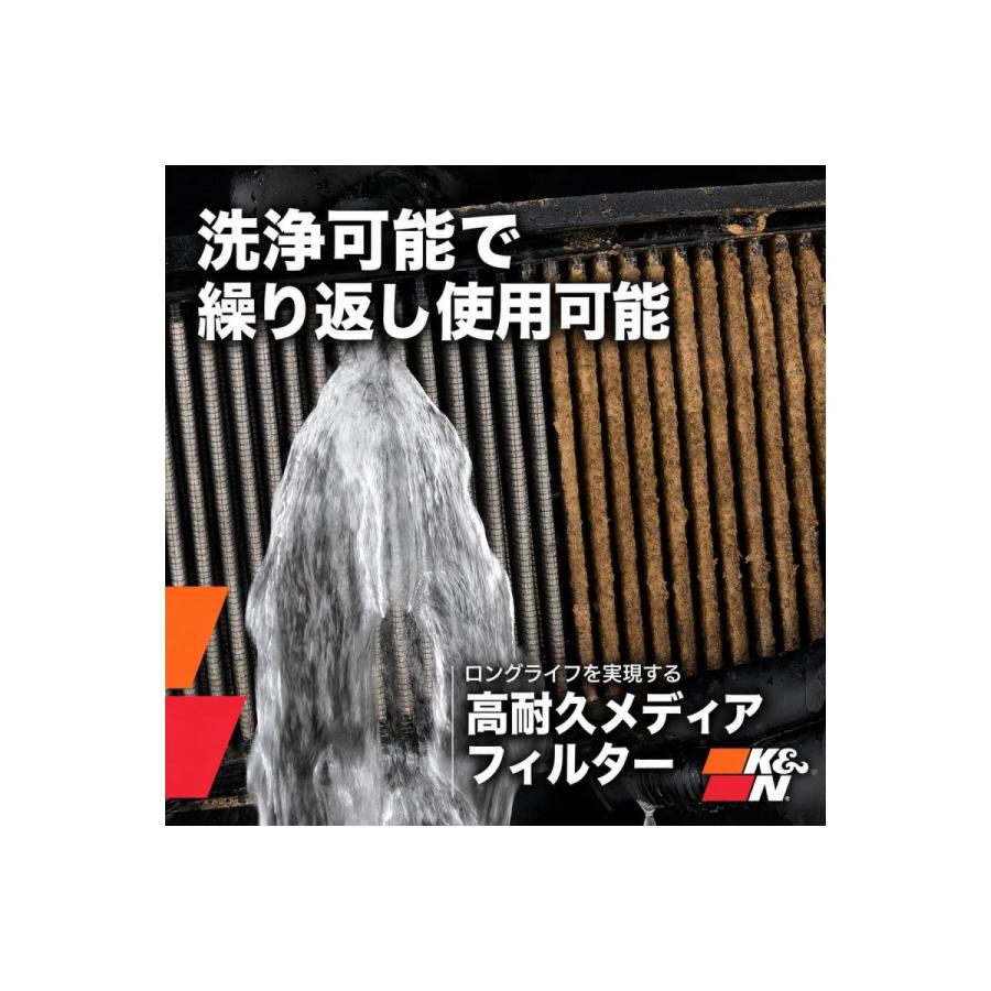 K&N (ケーアンドエヌ) ブリーザーカンゲンフィルターキット FTR223 -07 PKN110A |  | 02
