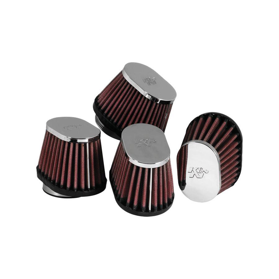 K&N (ケーアンドエヌ) オーバルテーパー/クローム/4ケ Φ51(76:102X70)/オフセット13mm RC-1824 | 