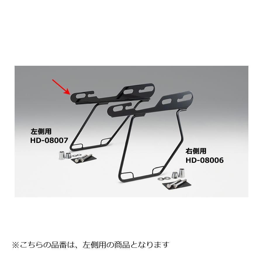 KIJIMA (キジマ) サドルバッグガード ブラック レフト DHW 04y-スポーツスター HD-08007 | KIJIMA