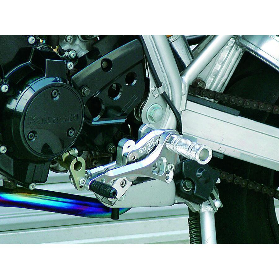 OVER RACING (オーバーレーシング) バックステップ ツーリング KSR110 -05 51-67-11 | OVER RACING | 01