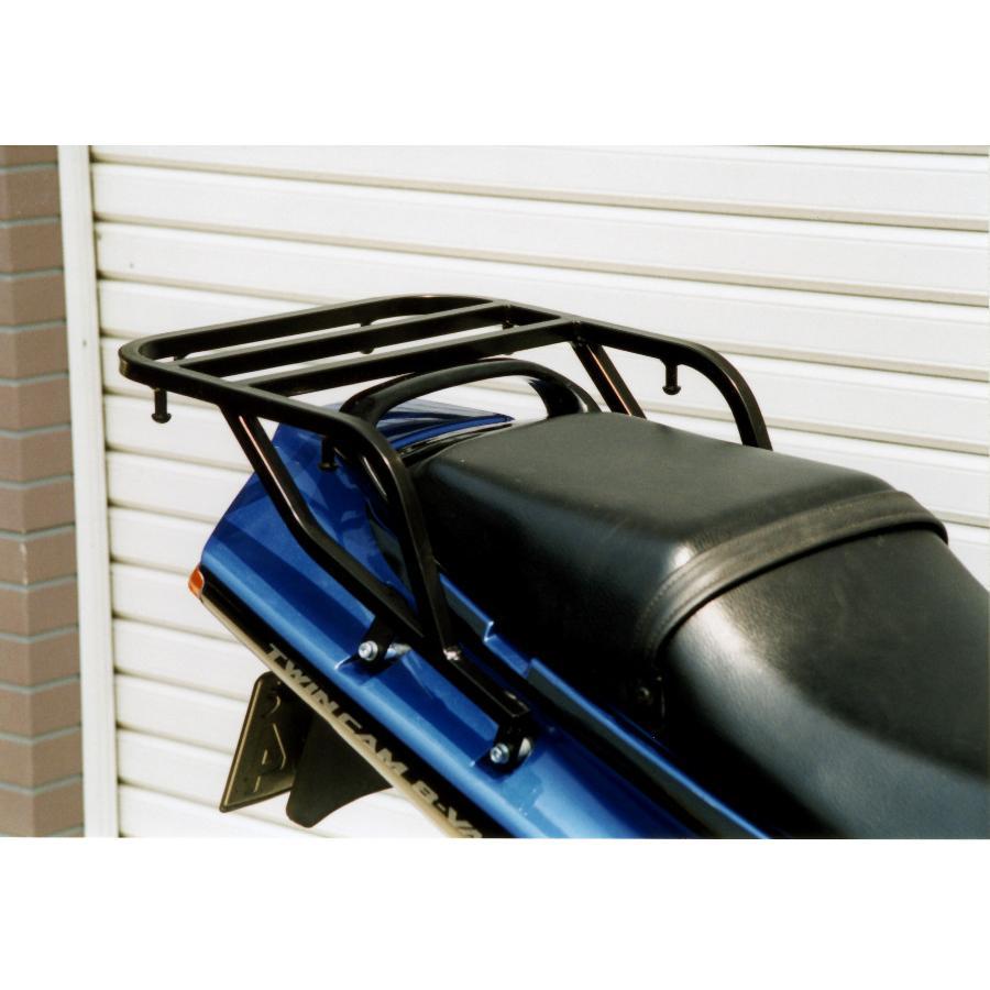 ライディングスポット リアキャリア/ブラック ZZR250 RCA631 | 