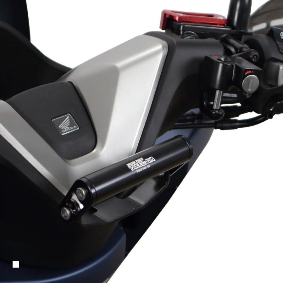 SP武川 (SPタケガワ) マルチステーブラケットキット ブラック PCX/PCX160(JK05-12/KF47-12) 08-01-0313 | スペシャルパーツ武川 | 01