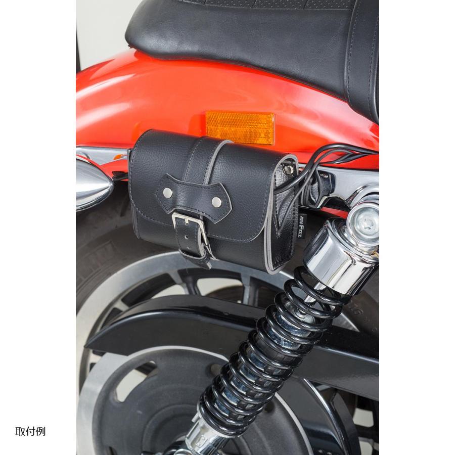 モトフィズ ETCポーチ 合皮ブラック MF-4706 | MOTOFIZZ | 01