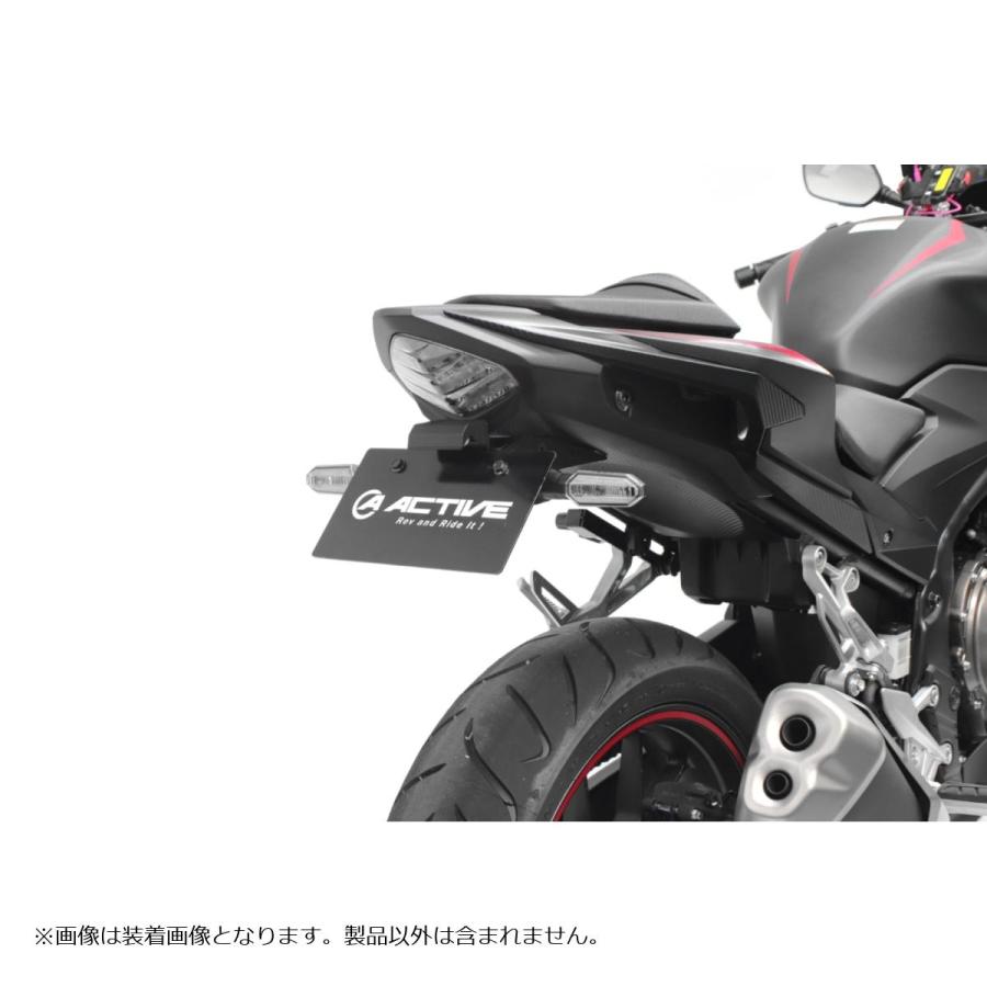 ACTIVE (アクティブ) フェンダーレスKIT LEDナンバートウツキ ブラック CBR400R 1151101 | ACTIVE