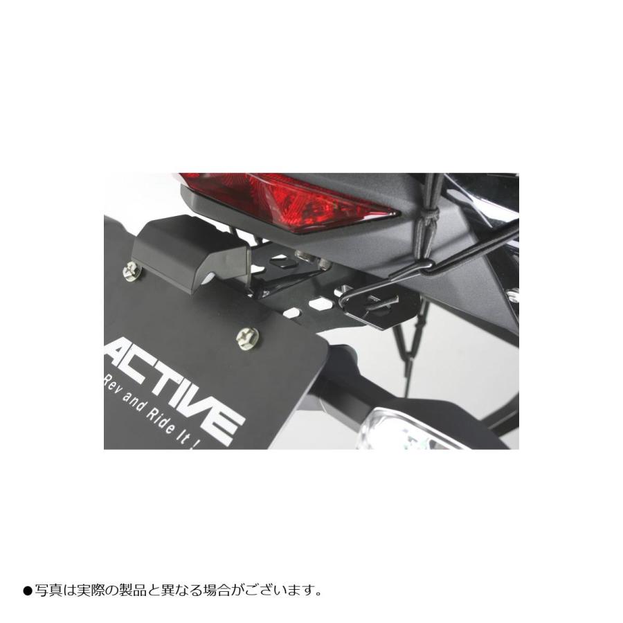 ACTIVE (アクティブ) フェンダーレスキット LEDナンバー灯付き ブラック NINJA250 NINJA400 Z250/Z400 1157089 |  | 01