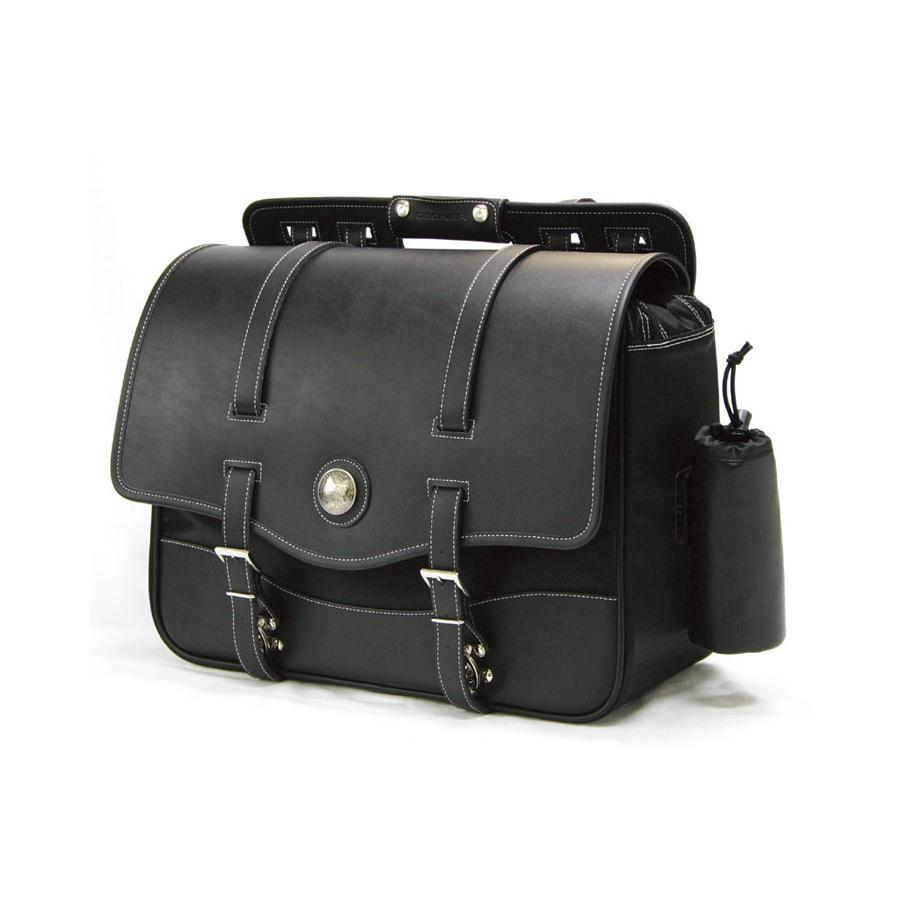 デグナー ナイロンサドルバッグボトルホルダー付 BK NB-10 | 