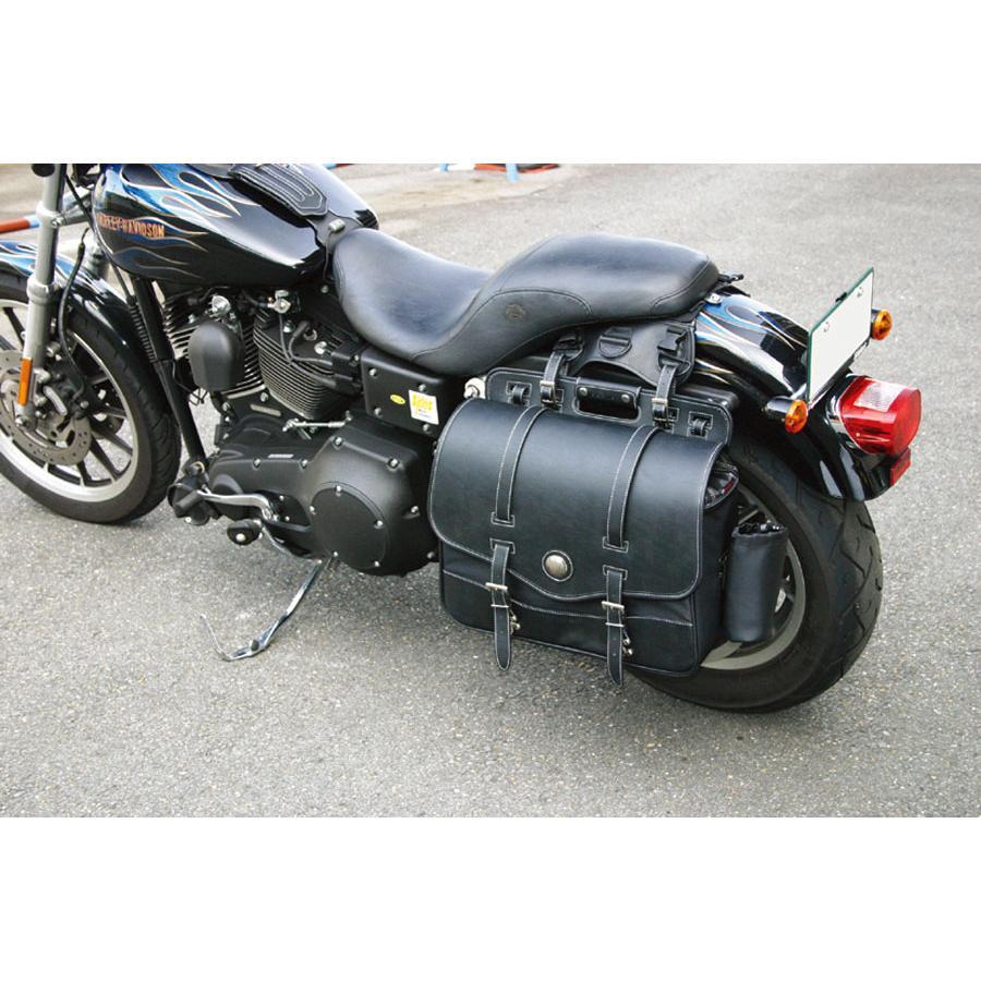 デグナー ナイロンサドルバッグボトルホルダー付 BK NB-10 |  | 01