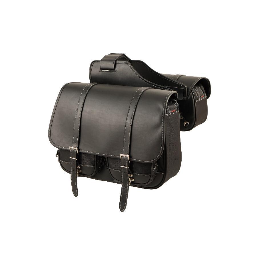 デグナー ナイロンダブルサドルバッグ 右出マフラー対応 NB-43B | 