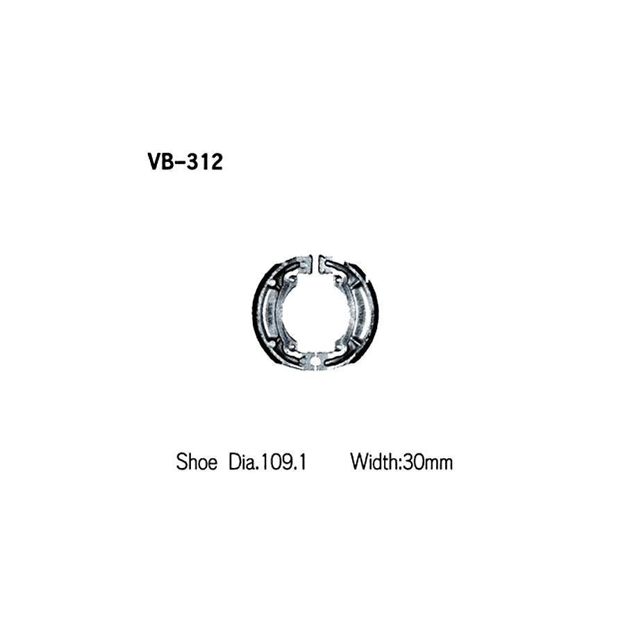 ベスラ ブレーキシュー スズキ カワサキ VB-312 | Vesrah | 01