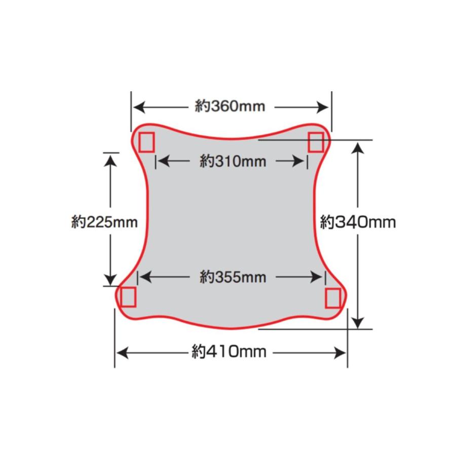 エフェックス ゲルザブ MESH SEAT COVER GEL-ZAB R(ゲルザブR)同時装着タイプ GEL-ZAB Rと同時使用  エクスジェル | EFFEX | 02