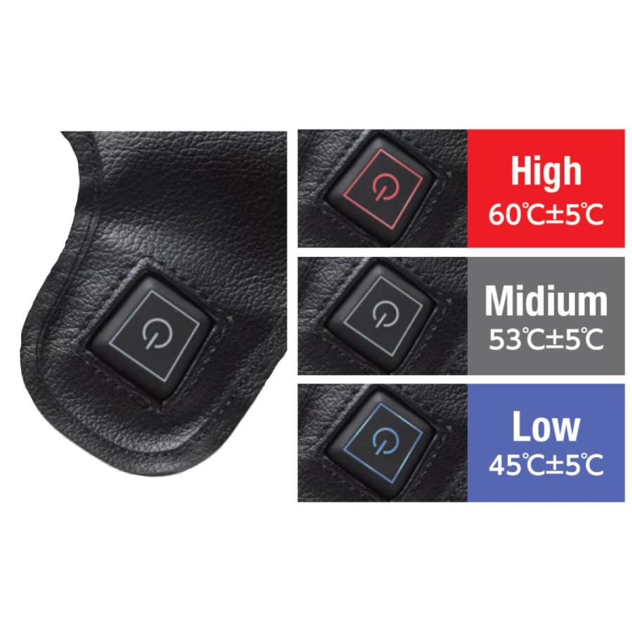 エフェックス ゲルザブ GEL-ZAB WARM SEAT COVER シートヒーター GEL-ZAB R（ゲルザブR）と同時装着 EHZ3136W | EFFEX | 03