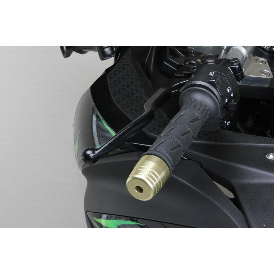 EFFEX (エフェックス) ハンドルバーウェイトBIG アルミ/シャイニーゴールド アルミハン(内径14)用 EBB301G | EFFEX | 03