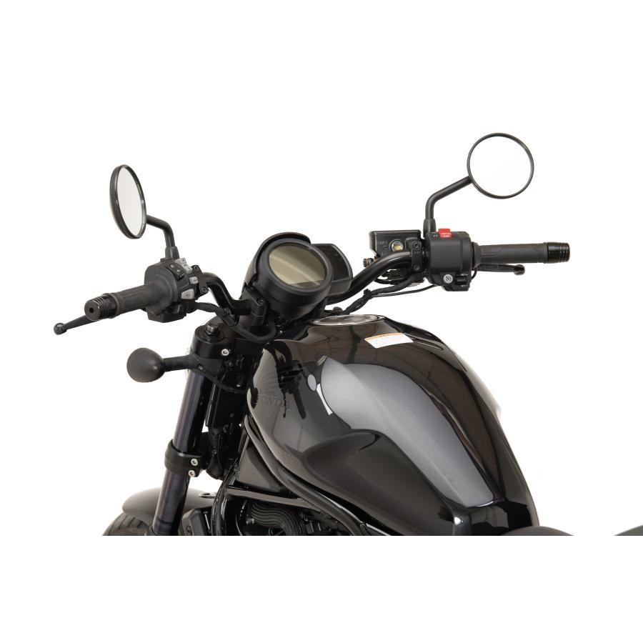 [特価品]エフェックス イージーフィットバー ブラックメッキ Rebel1100 21-23 EBF0050K | EFFEX | 01