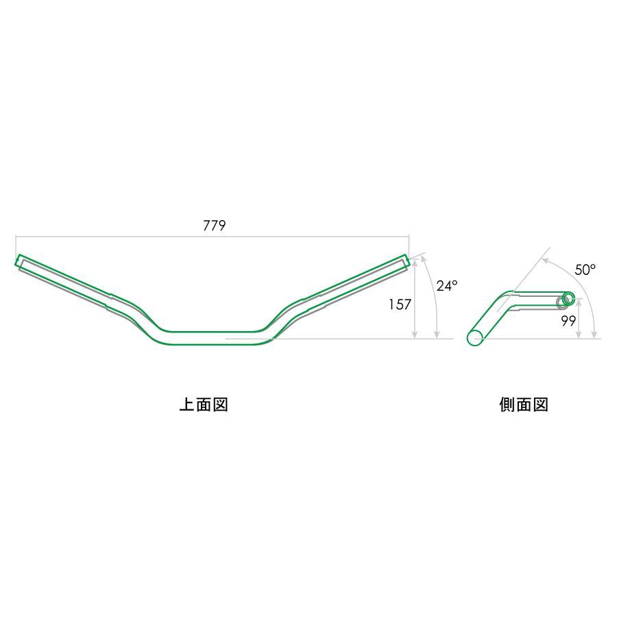 [特価品]エフェックス イージーフィットバー ブラックメッキ Rebel1100DCT 21-23 EBF0051K | EFFEX | 07