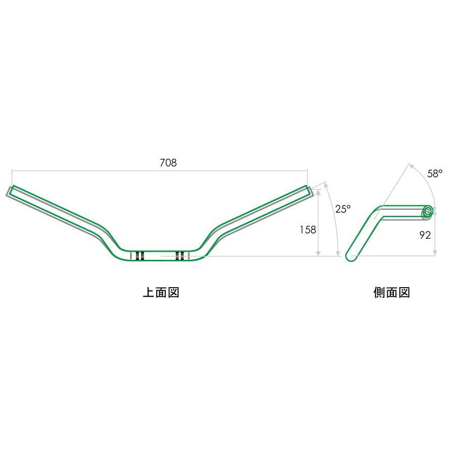 EFFEX (エフェックス) イージーフィットバー ブラック Z650RS EBF783K | EFFEX | 07