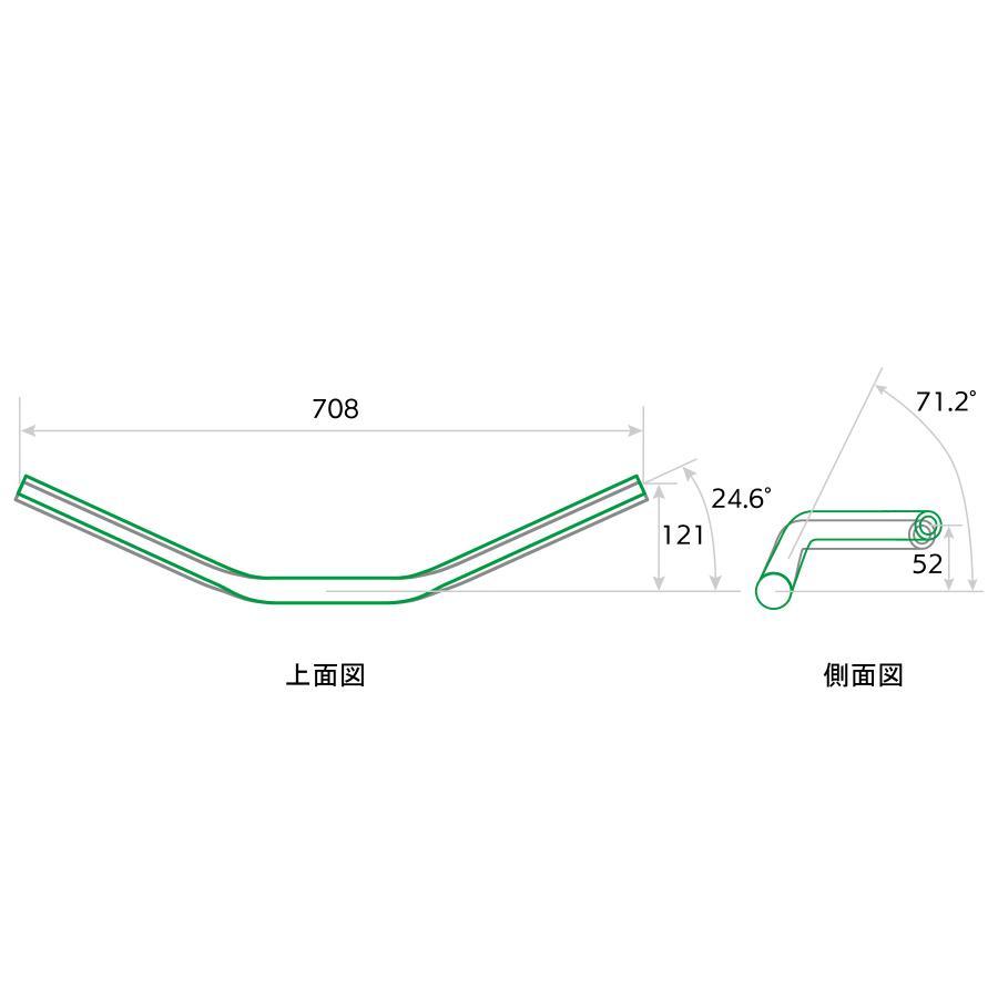 [特価品]エフェックス イージーフィットバー シルバー X350 24-25 EBTF912S | EFFEX | 07