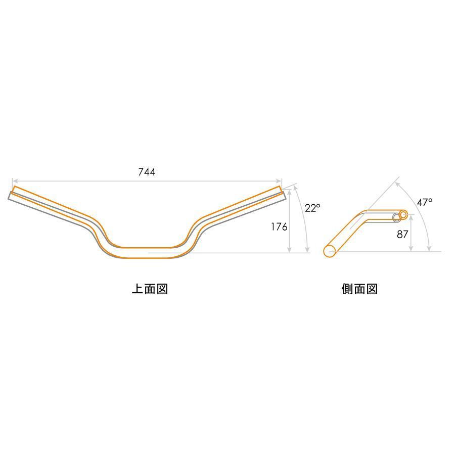 [特価品]エフェックス イージーフィットバーPlus シルバー XSR700 18-23 PBTF365S | EFFEX | 07