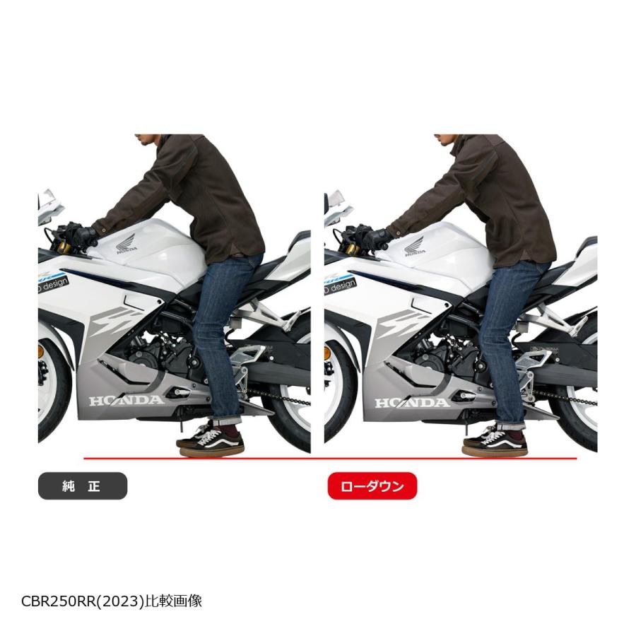 EFFEX (エフェックス) ローダウンコンプキット 20mmダウン CBR250RR/ABS PHA0030D-SET | EFFEX | 02