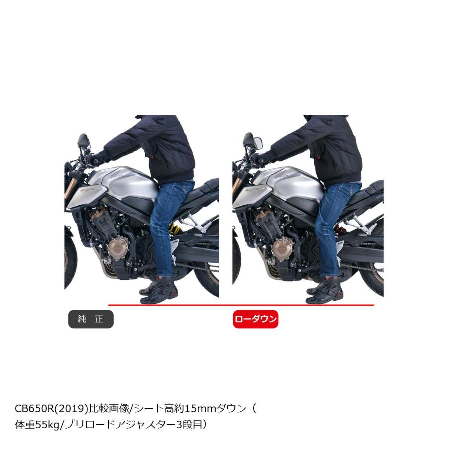 EFFEX (エフェックス) ローダウンキット 約15mm(10〜20mm)ダウン CB650R/CBR650R/E-Clutch PHA0045D | EFFEX | 03