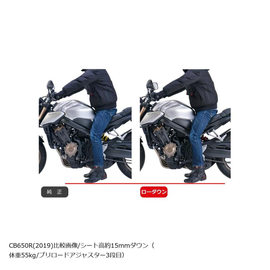 EFFEX (エフェックス) ローダウンキット 約15mm(10〜20mm)ダウン CB650R/CBR650R/E-Clutch PHA0045D | EFFEX | 03