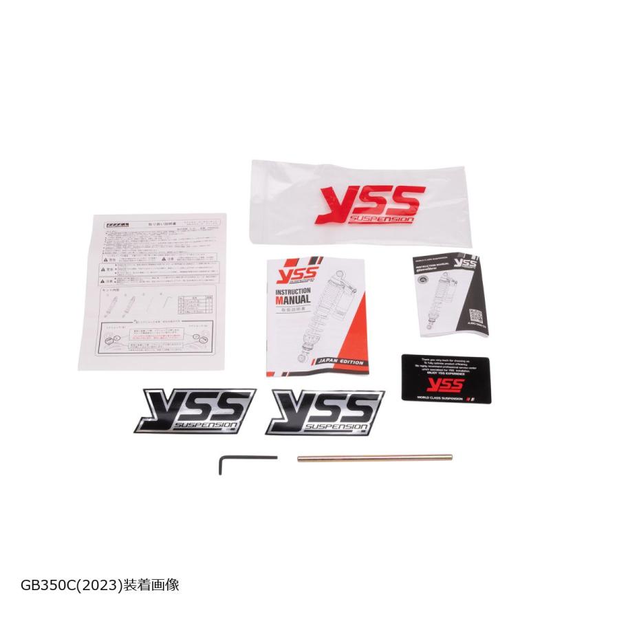 EFFEX (エフェックス) EFFEXxYSS ローダウンリアショック 約30mmダウン ブラック/ブラック GB350 GB350S GB350C 24 PHA0057D-KK | EFFEX | 07