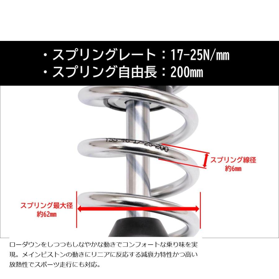 EFFEX (エフェックス) EFFEXxYSS ローダウンコンプキット 約30mmダウン シルバー/クロームメッキ GB350 GB350S GB350C 24 PHA0057D-SC-SET | EFFEX | 05