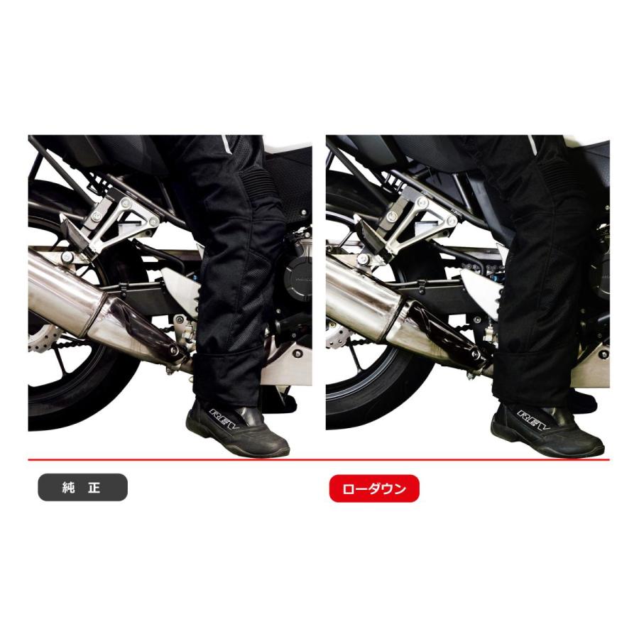 [特価品]エフェックス ローダウンキット 20mmダウン 400X 13-18/CB400F -15/CBR400R -18 PHA197D | EFFEX | 02