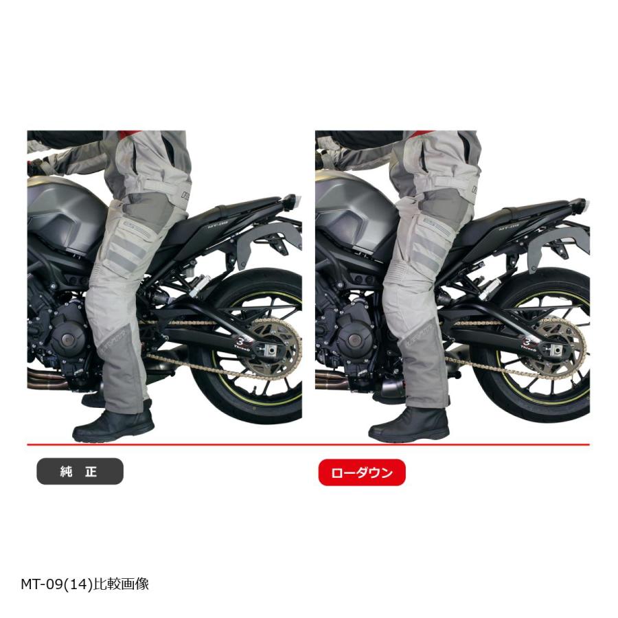 EFFEX (エフェックス) ローダウンキット 18/15mmダウン MT-09TRA/TRACER900GT/XSR900 PHA350D | EFFEX | 03