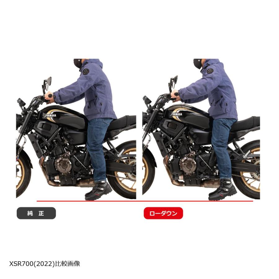 EFFEX (エフェックス) ローダウンキット 18mmダウン ABS XSR700 PHA352D | EFFEX | 02