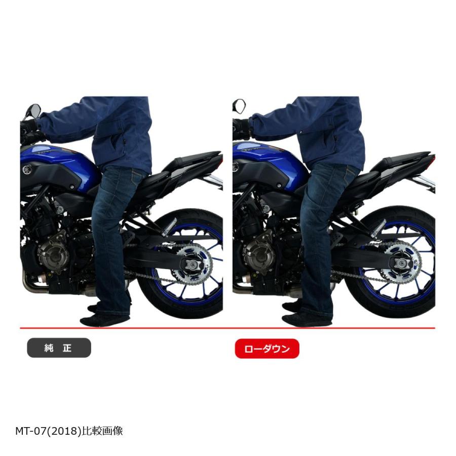 EFFEX (エフェックス) ローダウンキット 18mmダウン ABS XSR700 PHA352D | EFFEX | 06