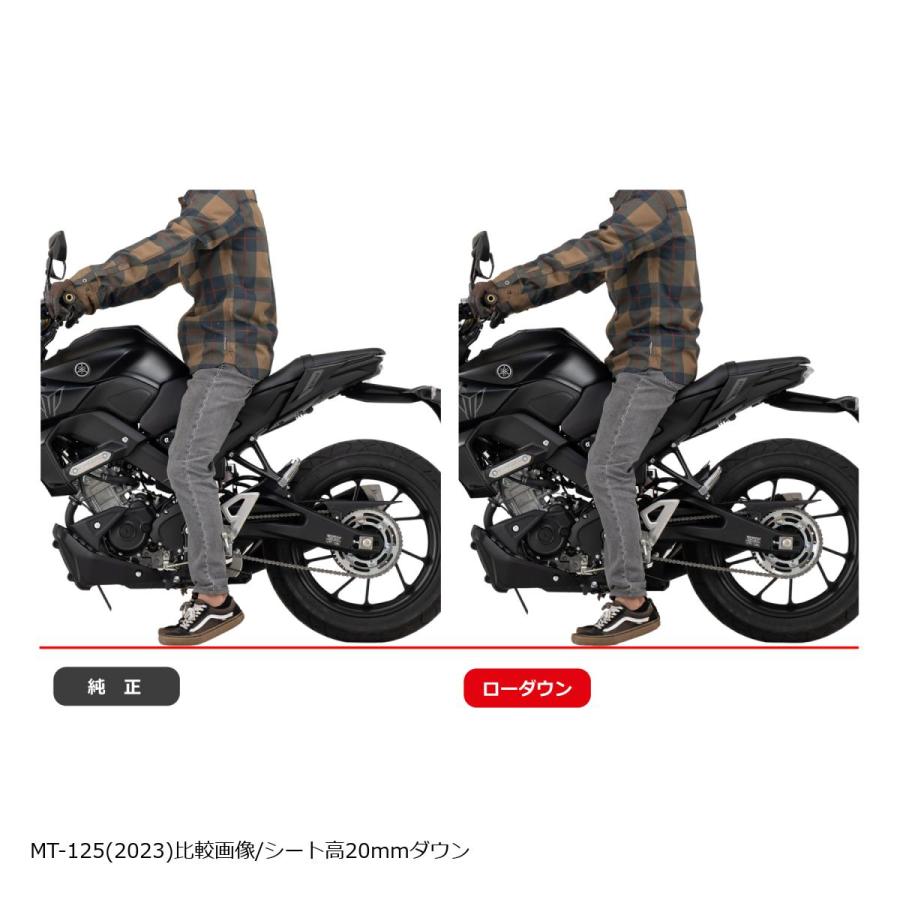 EFFEX (エフェックス) ローダウンキット 20mmダウン MT-125 23/YZF-R125 23 PHA383D | EFFEX | 02