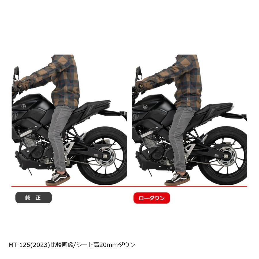 EFFEX (エフェックス) ローダウンキット 20mmダウン MT-125 23/YZF-R125 23 PHA383D | EFFEX | 02